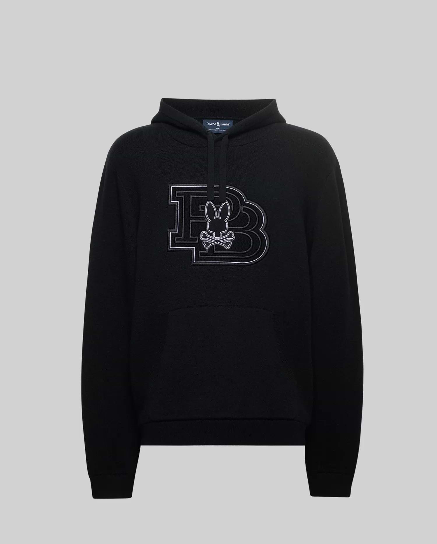 MENS MARLON TEXTURE STITCH HOODIE - MT0400046