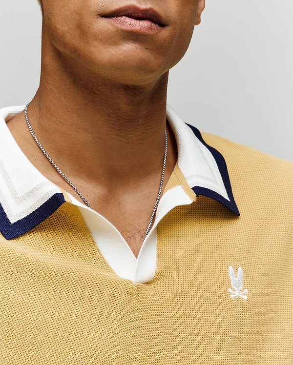 MENS CARTER SWEATER POLO view 2