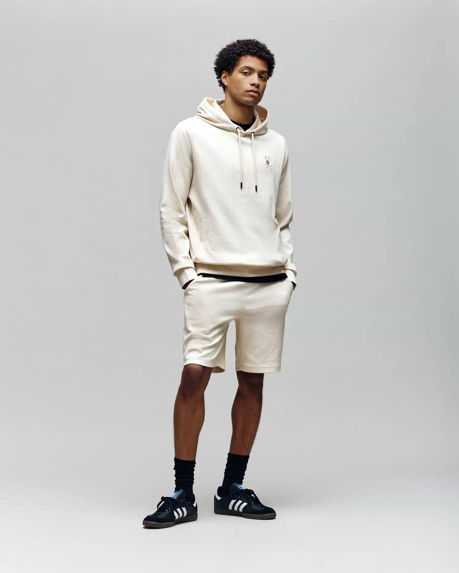 MENS KAI TWILL TEXTURE HOODIE - MT0500019
