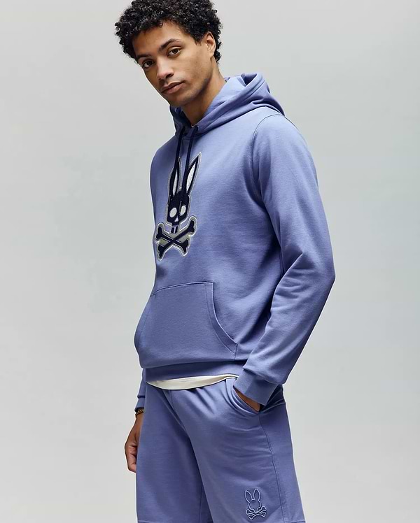 MENS RYDER EMBROIDERED BUNNY PATCH HOODIE view 2