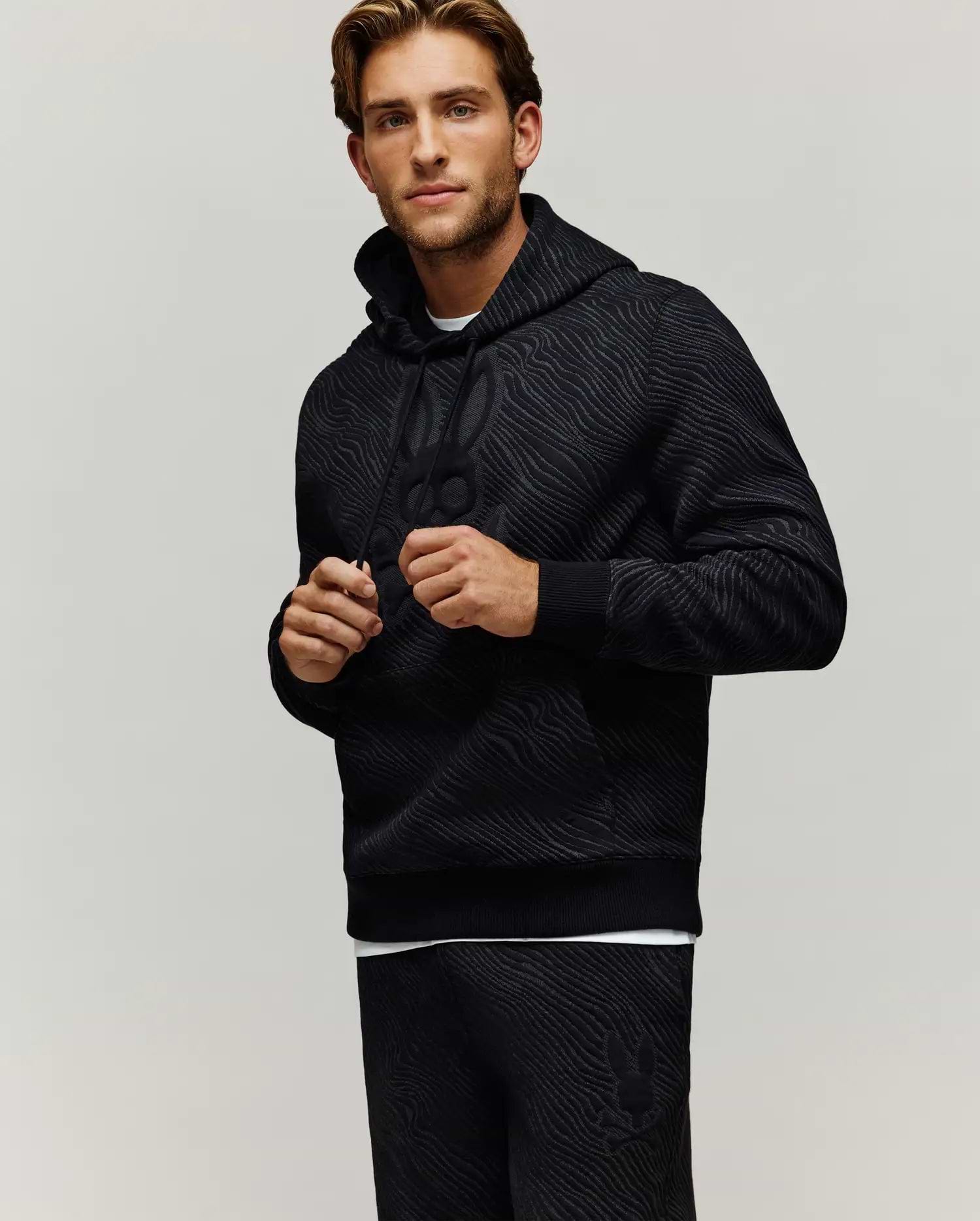 MENS KENDRICK TEXTURED HOODIE - MT0500097