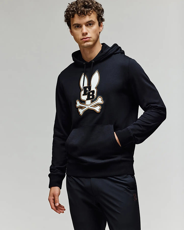 MENS WADE CORD PATCH HOODIE view 1