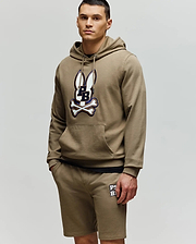MENS WADE CORD PATCH HOODIE - MT0500112