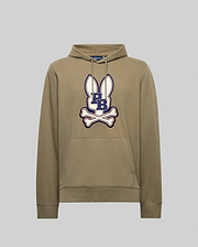 MENS WADE CORD PATCH HOODIE - MT0500112