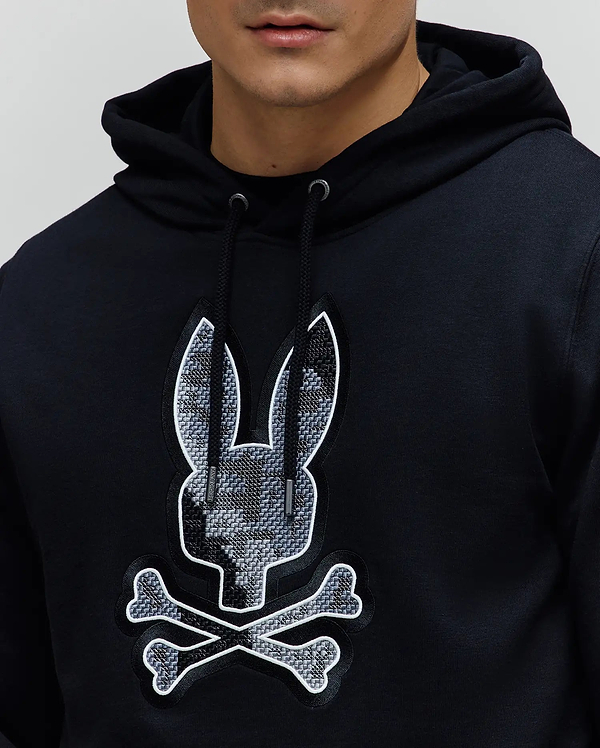 MENS OLIVIER EMBROIDERED HOODIE view 2