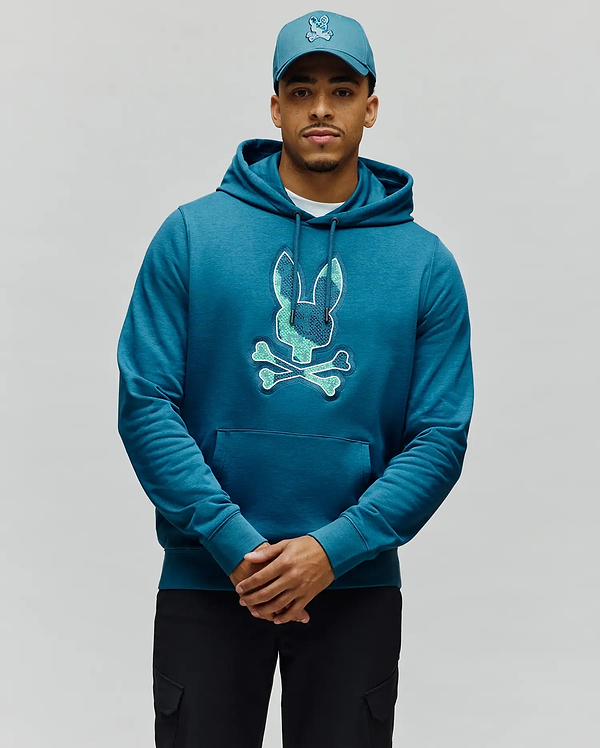 MENS OLIVIER EMBROIDERED HOODIE view 1