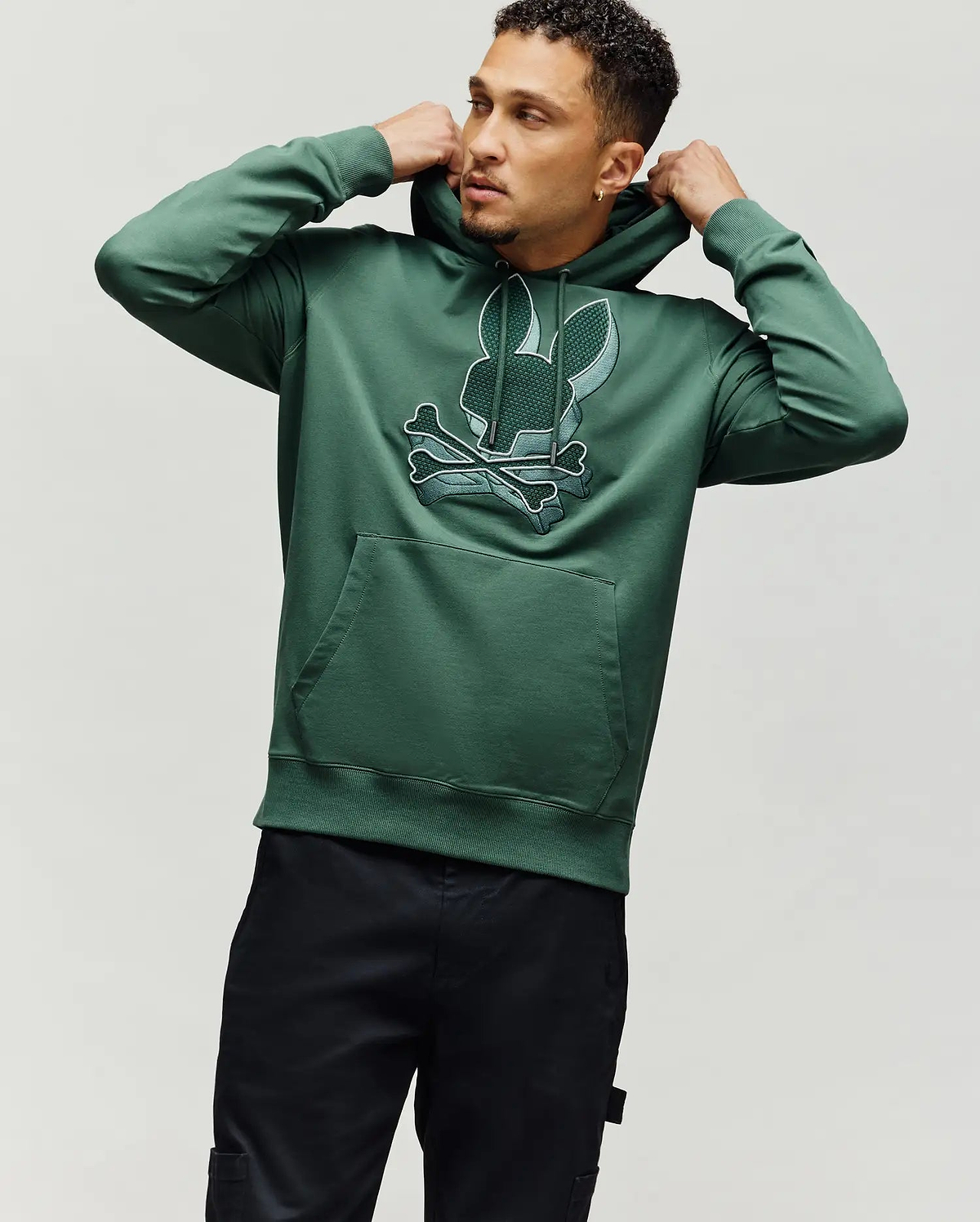 MENS ZAL 3D BUNNY HOODIE - MT0500147