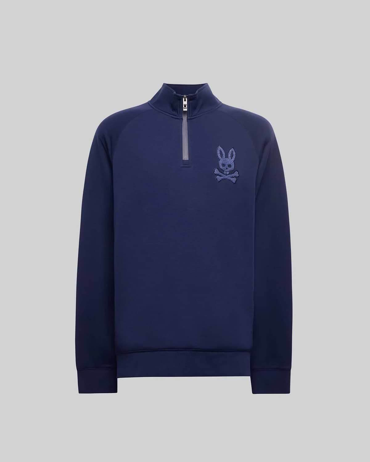 CHANDAIL TATE BRODÉ CHENILLE 1/4 ZIPPÉ