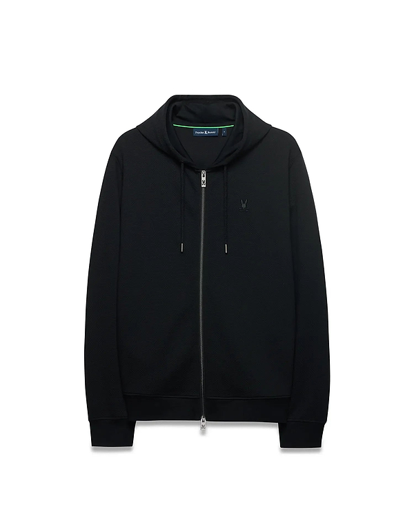 MENS MARC TEXTURED FULL ZIP HOODIE view 2