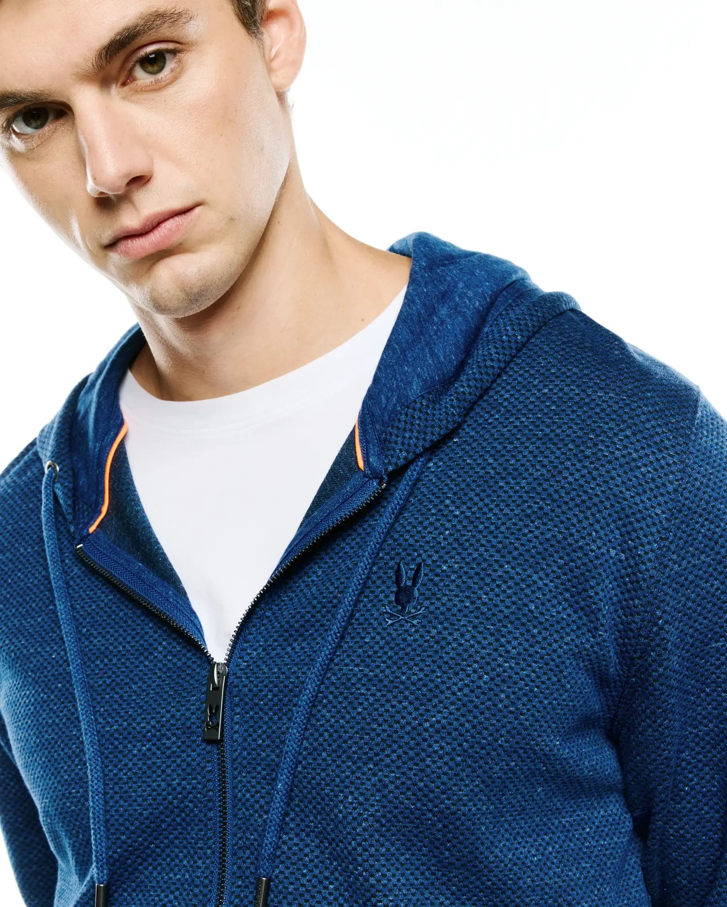 MEN'S MARC TEXTURED ZIP HOODIE - MT0500199