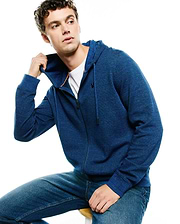 MEN'S MARC TEXTURED ZIP HOODIE - MT0500199