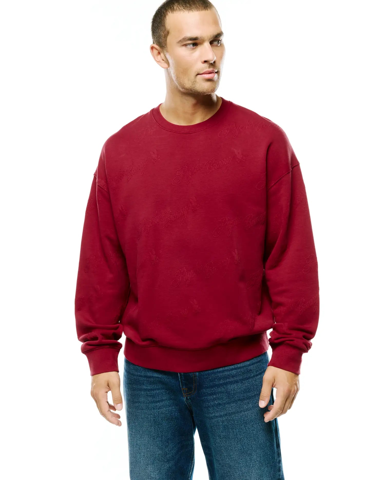 MEN'S CEDRICK JACQUARD SWEATSHIRT - MT0500250