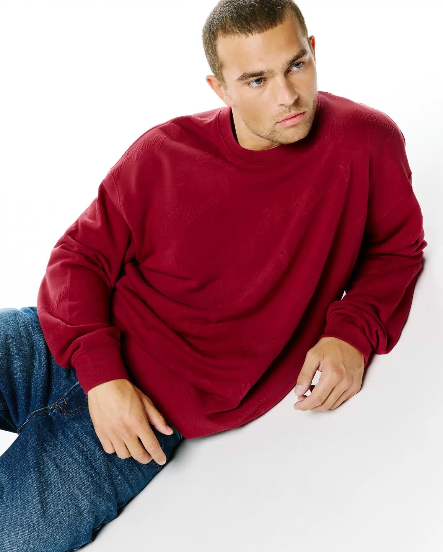 MEN'S CEDRICK JACQUARD SWEATSHIRT - MT0500250