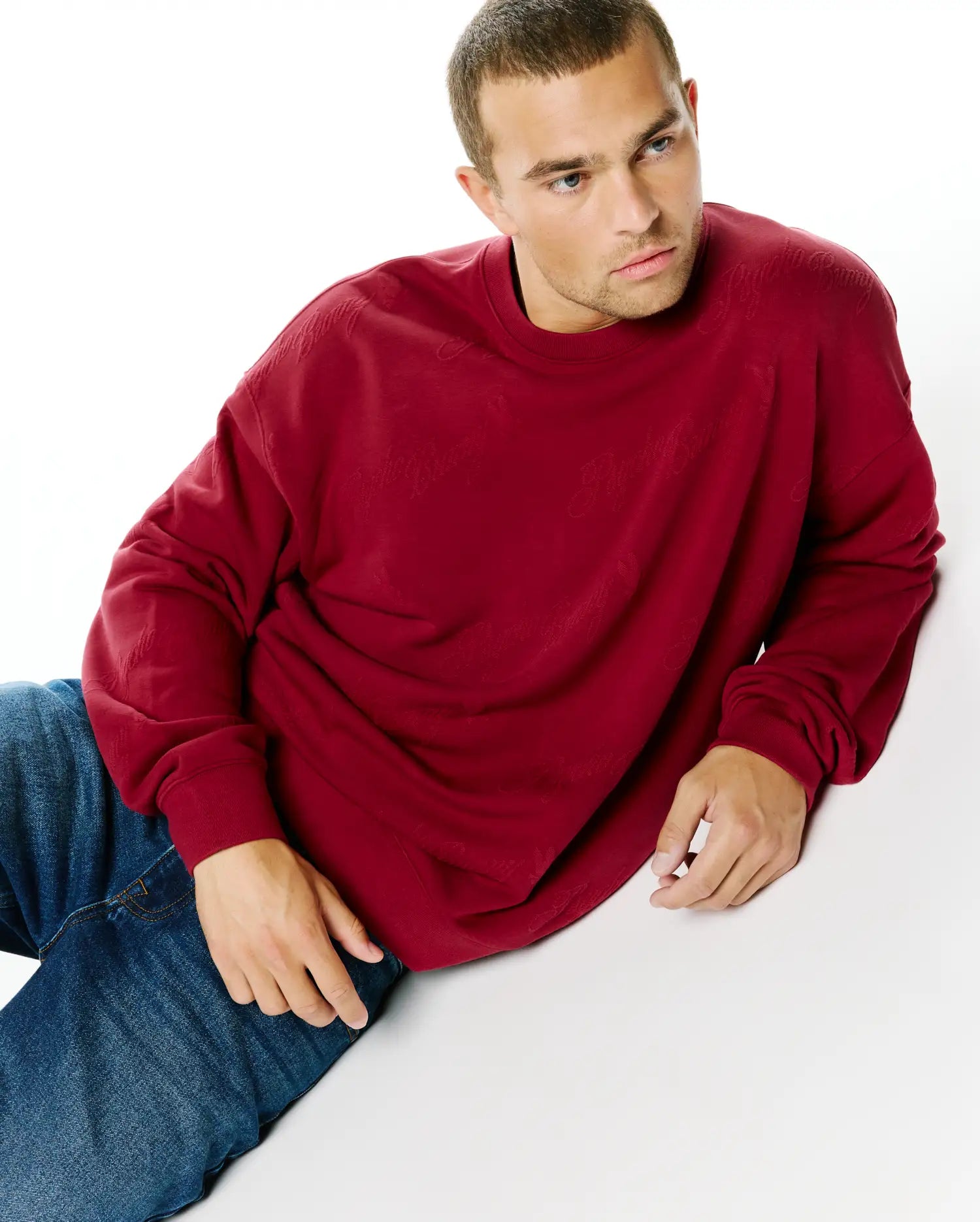 MEN'S CEDRICK JACQUARD SWEATSHIRT - MT0500250