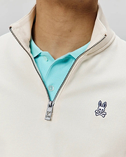 CHANDAIL ZIPPÉ EN TRICOT GAUFRÉ MAXTON HOMMES