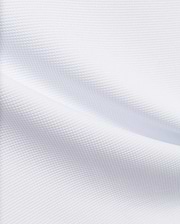 Mens Tomas Waffle 1/4 Zip in crisp white, featuring a distinct, textured waffle knit fabric for premium comfort and refined streetwear style.