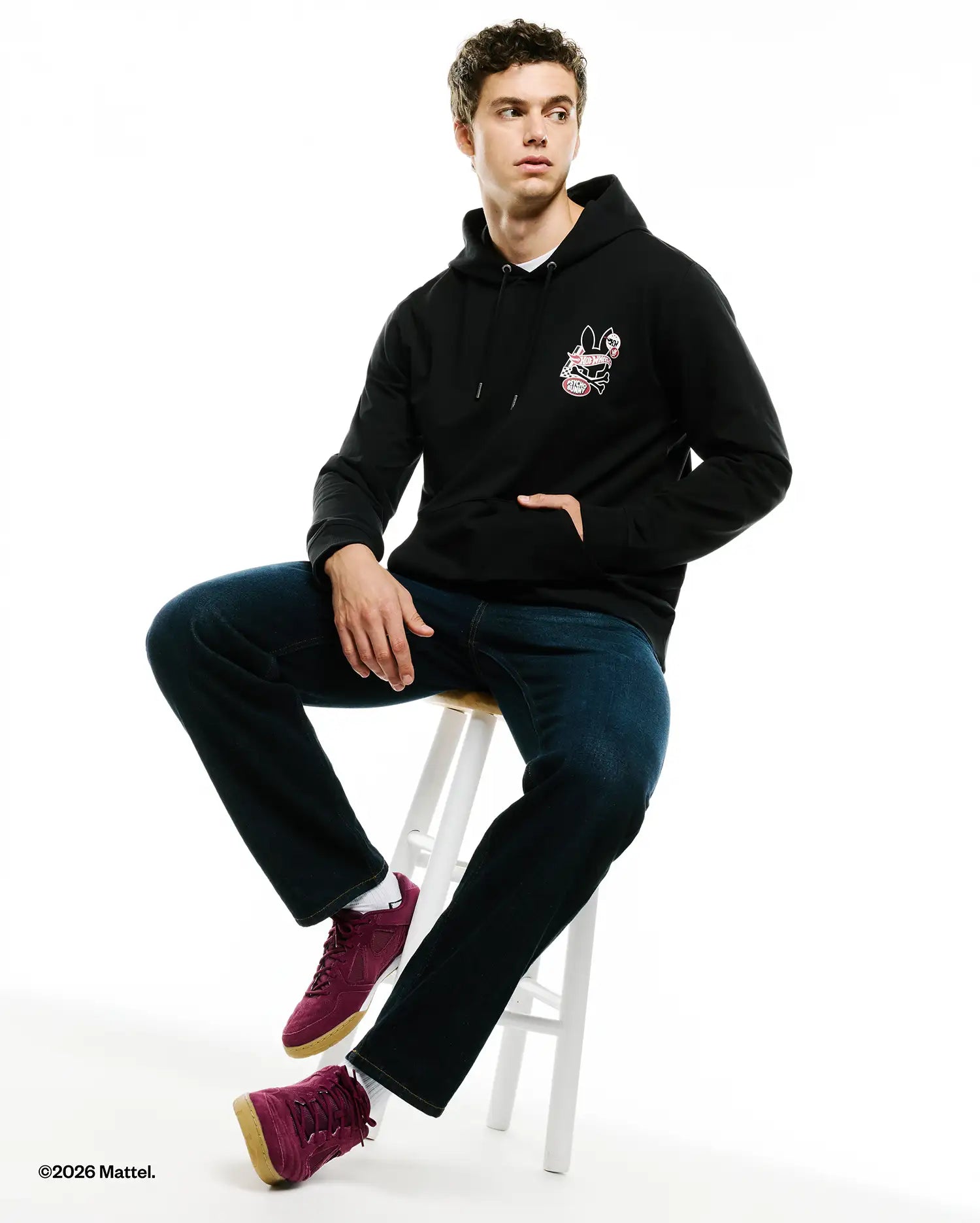 HOT WHEELS MEN'S PULLOVER HOODIE - MT0500326