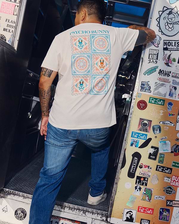 MENS FRANK BACK GRAPHIC TEE view 2