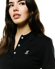 WOMENS PIQUE POLO view 2