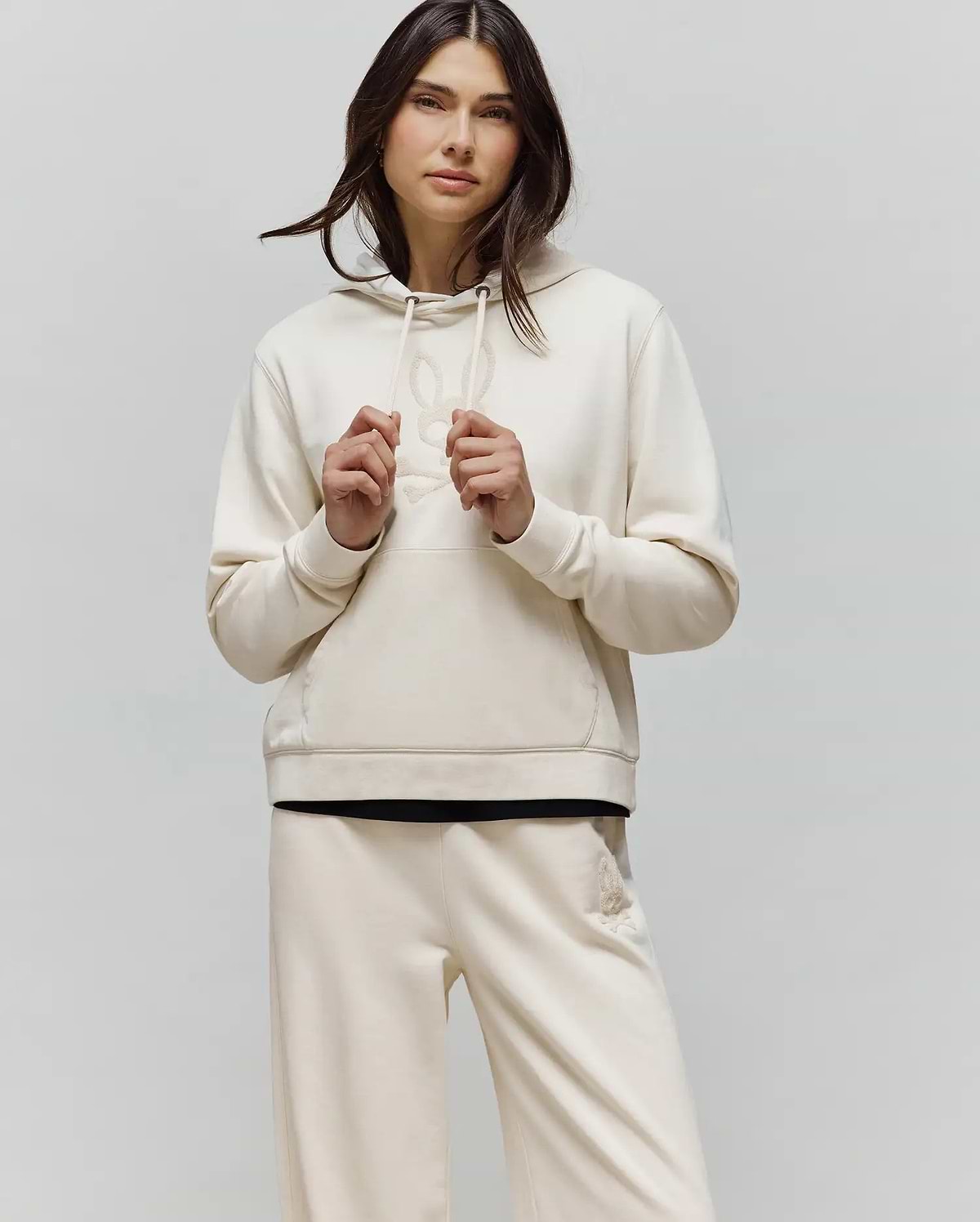 WOMENS ROUX SEQUIN FRENCH TERRY HOODIE - WT0500005