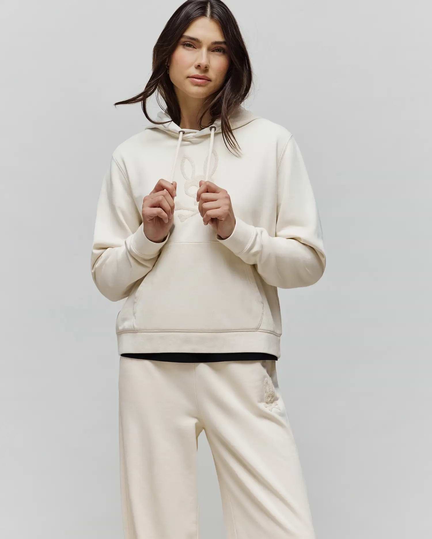 WOMENS ROUX SEQUIN FRENCH TERRY HOODIE - WT0500005