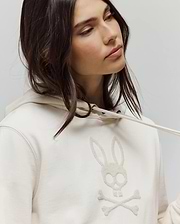WOMENS ROUX SEQUIN FRENCH TERRY HOODIE - WT0500005