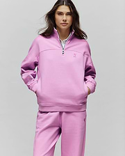 CHANDAIL DAISIE 1/4 ZIPPÉ, FEMME