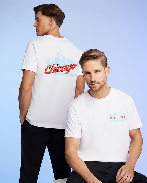 MENS CHICAGO CITY TEE view 2