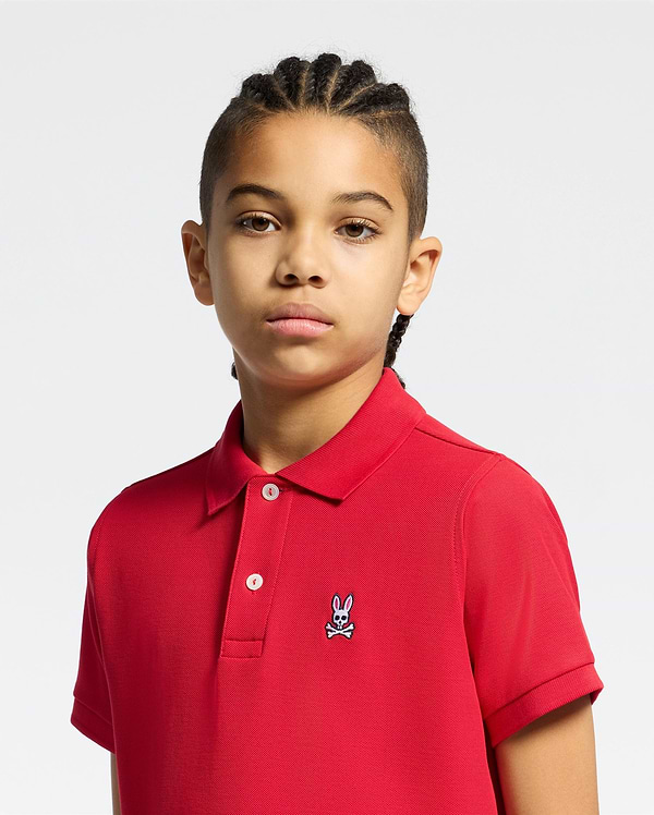 KIDS CLASSIC PIQUE POLO SHIRT view 2