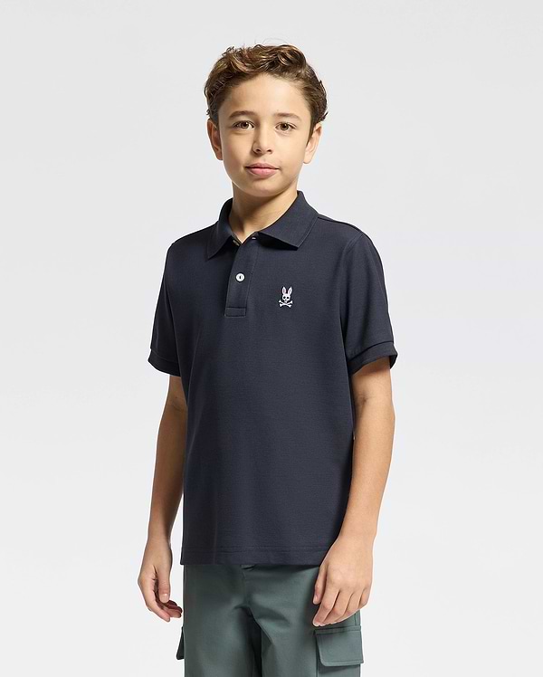 KIDS CLASSIC PIQUE POLO SHIRT view 2