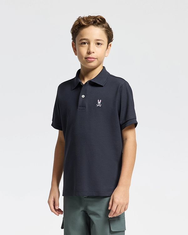 KIDS CLASSIC PIQUE POLO SHIRT view 2