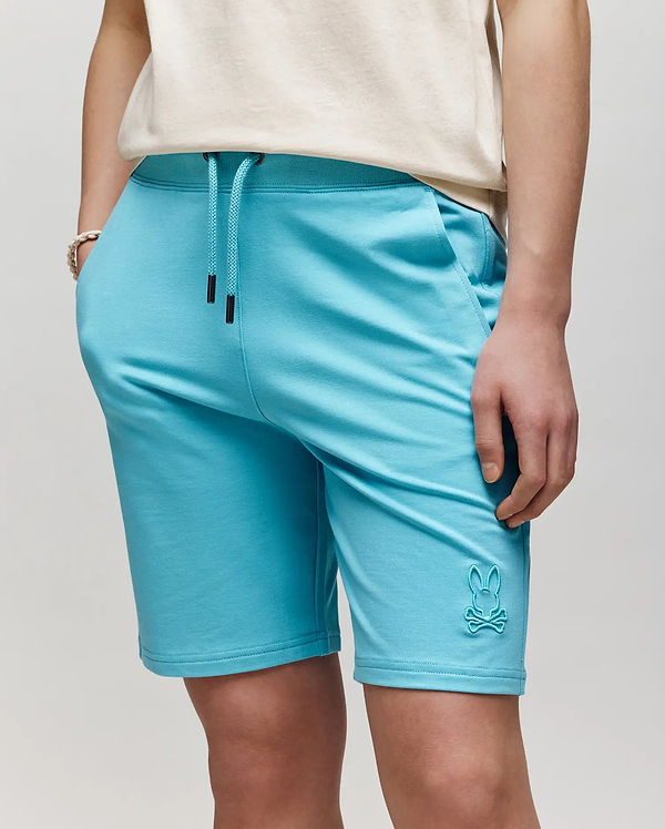 KIDS LEVANZO EMBROIDERED MICRO FRENCH TERRY SWEATSHORT 3 1/2"- 7 1/4" view 2