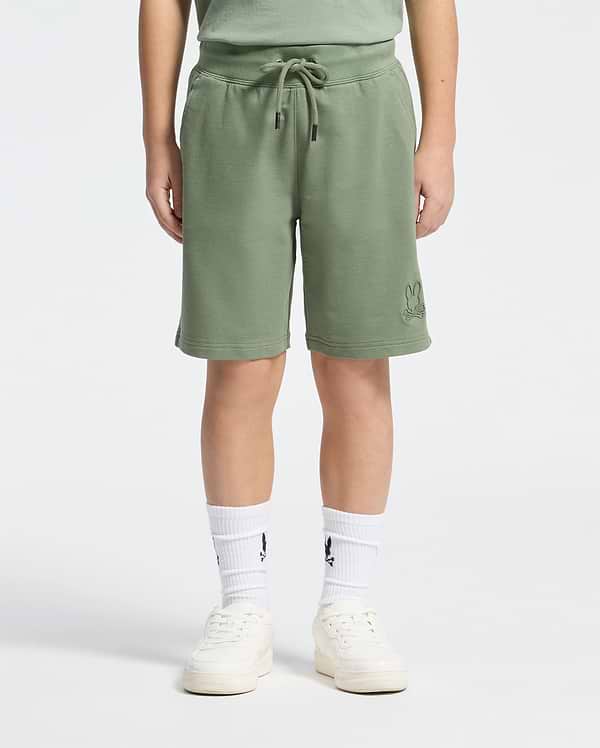 KIDS LEVANZO FRENCH TERRY SWEATSHORT 3 1/2"- 7 1/4" view 2