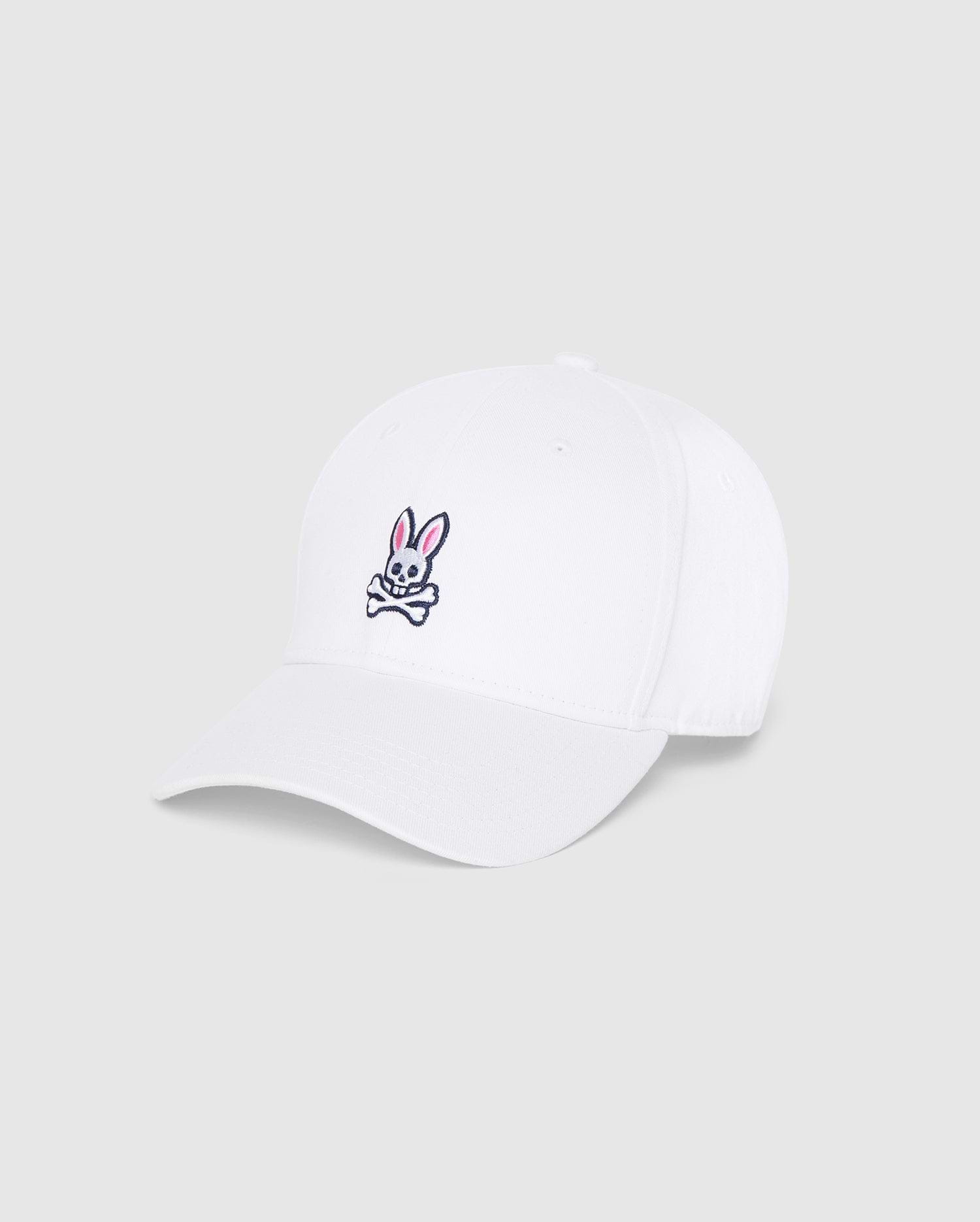 Shop Psycho Bunny Classic Baseball Cap - White | Psycho Bunny