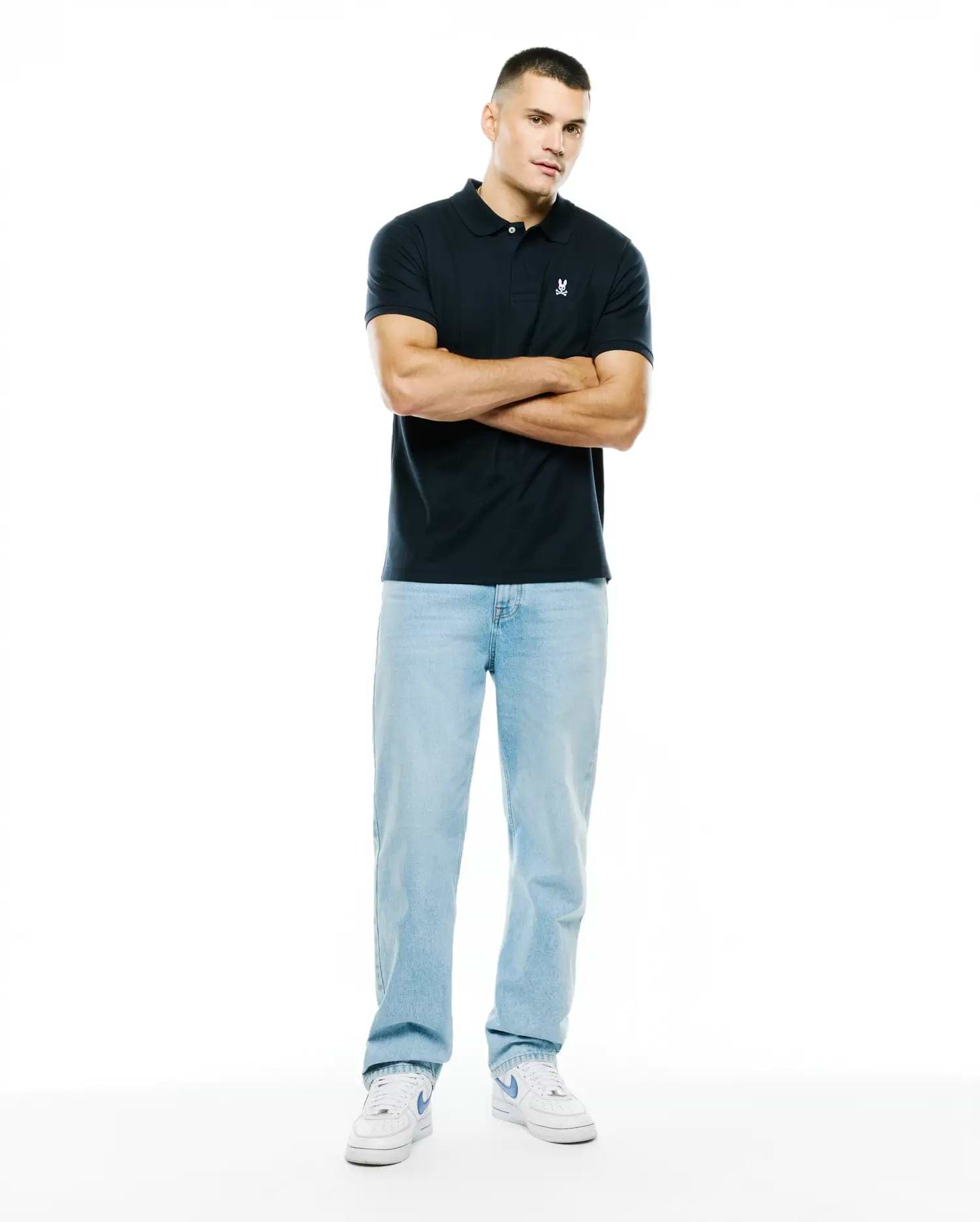 MENS CLASSIC PIQUE POLO SHIRT - B6K001ARPC