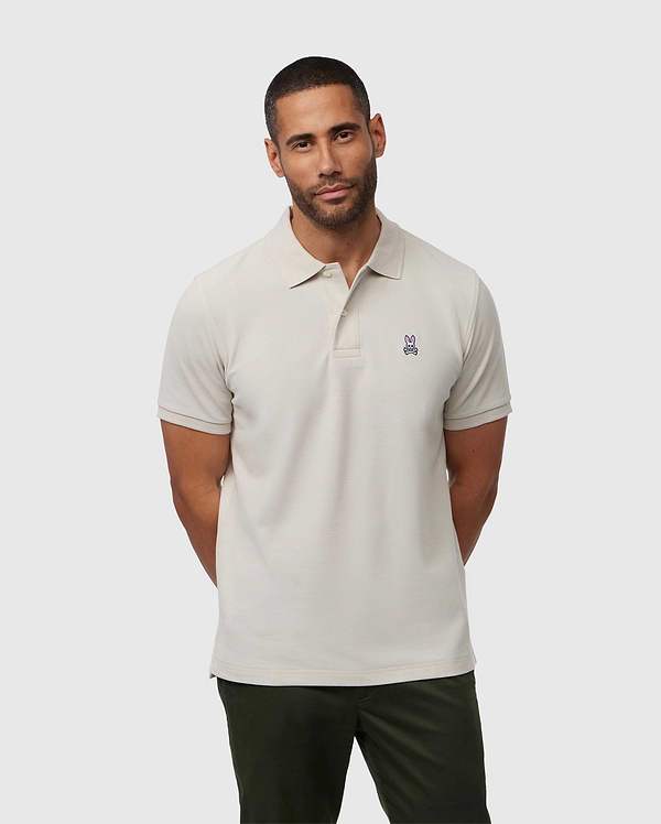 MENS CLASSIC PIQUE POLO SHIRT view 2