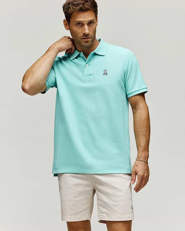 MENS CLASSIC PIQUE POLO view 2