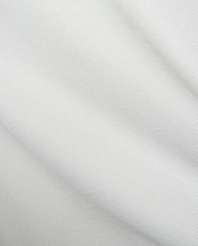 Mens Classic Pique Polo in crisp white, showcasing a distinct pique fabric texture and the iconic small embroidered Psycho Bunny skull logo on the left chest.