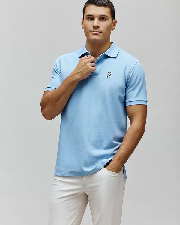 MENS CLASSIC PIQUE POLO view 2