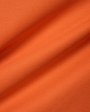 Men's Classic Pima Pique Polo in a bold, vibrant orange hue, meticulously crafted from premium, breathable textured pique fabric, embodying refined streetwear with a classic fit. (6)