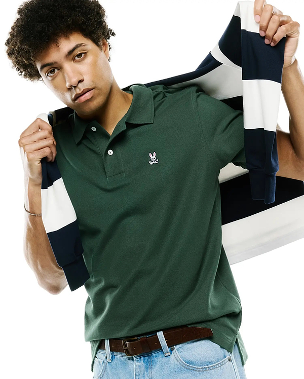 MENS CLASSIC PIQUE POLO view 1