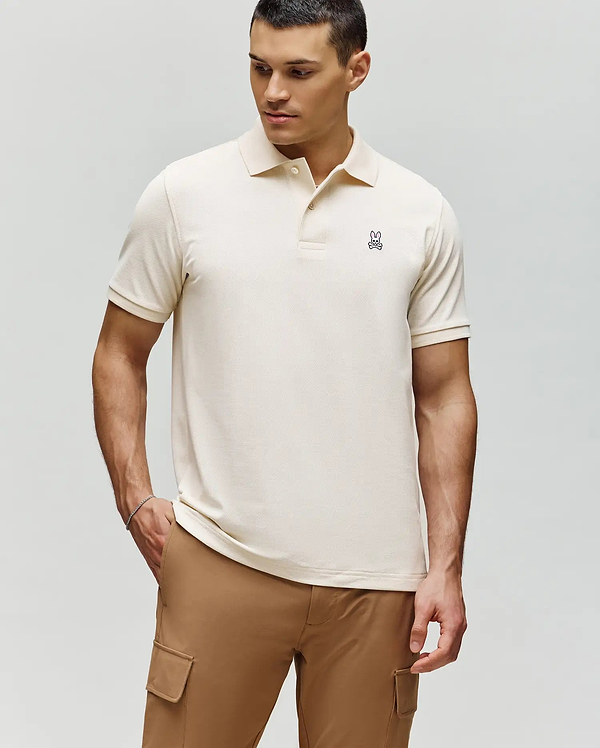 MENS CLASSIC PIQUE POLO SHIRT view 2