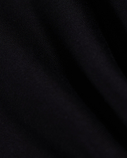 Black Mens Los Angeles Fleece Sweatshirt, a premium streetwear piece with a soft, visible fleece texture. Features the iconic embroidered Psycho Bunny skull logo, typically on the chest.