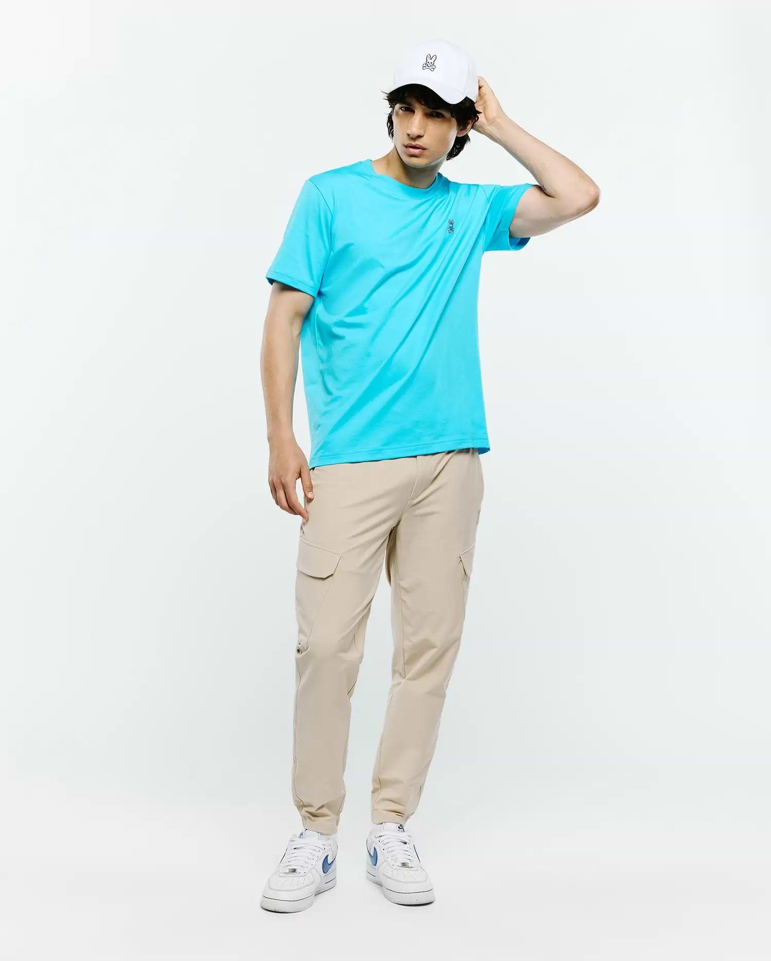 HERREN KLASSISCHES RUNDHALS T-SHIRT - B6U014F200