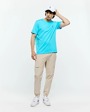 HERREN KLASSISCHES RUNDHALS T-SHIRT - B6U014F200