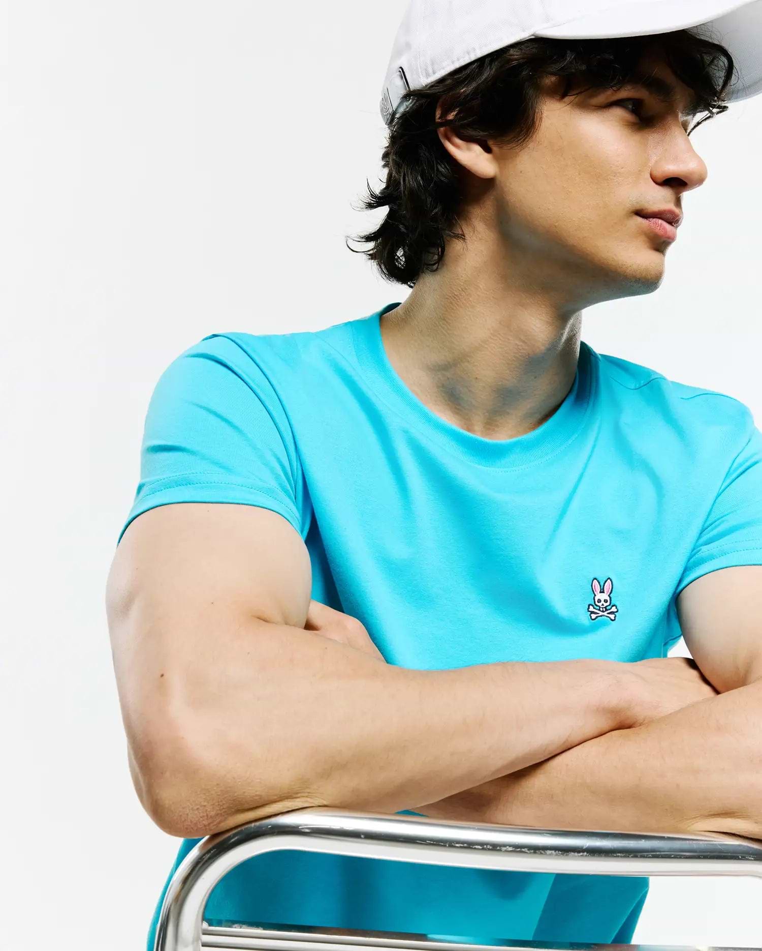 HERREN KLASSISCHES RUNDHALS T-SHIRT - B6U014F200