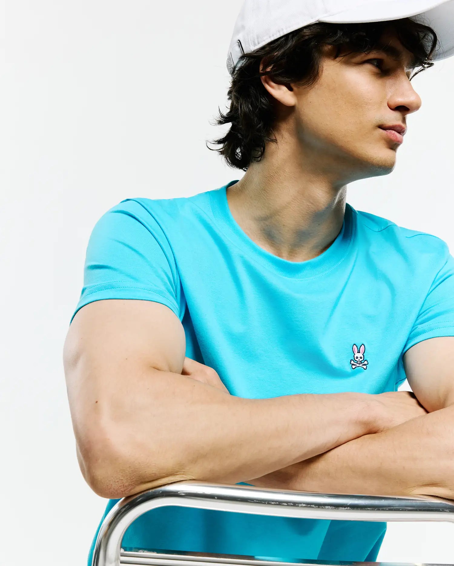 HERREN KLASSISCHES RUNDHALS T-SHIRT - B6U014F200