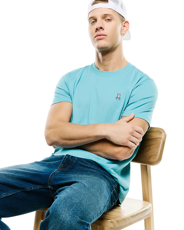 MENS CLASSIC CREW NECK TEE view 1