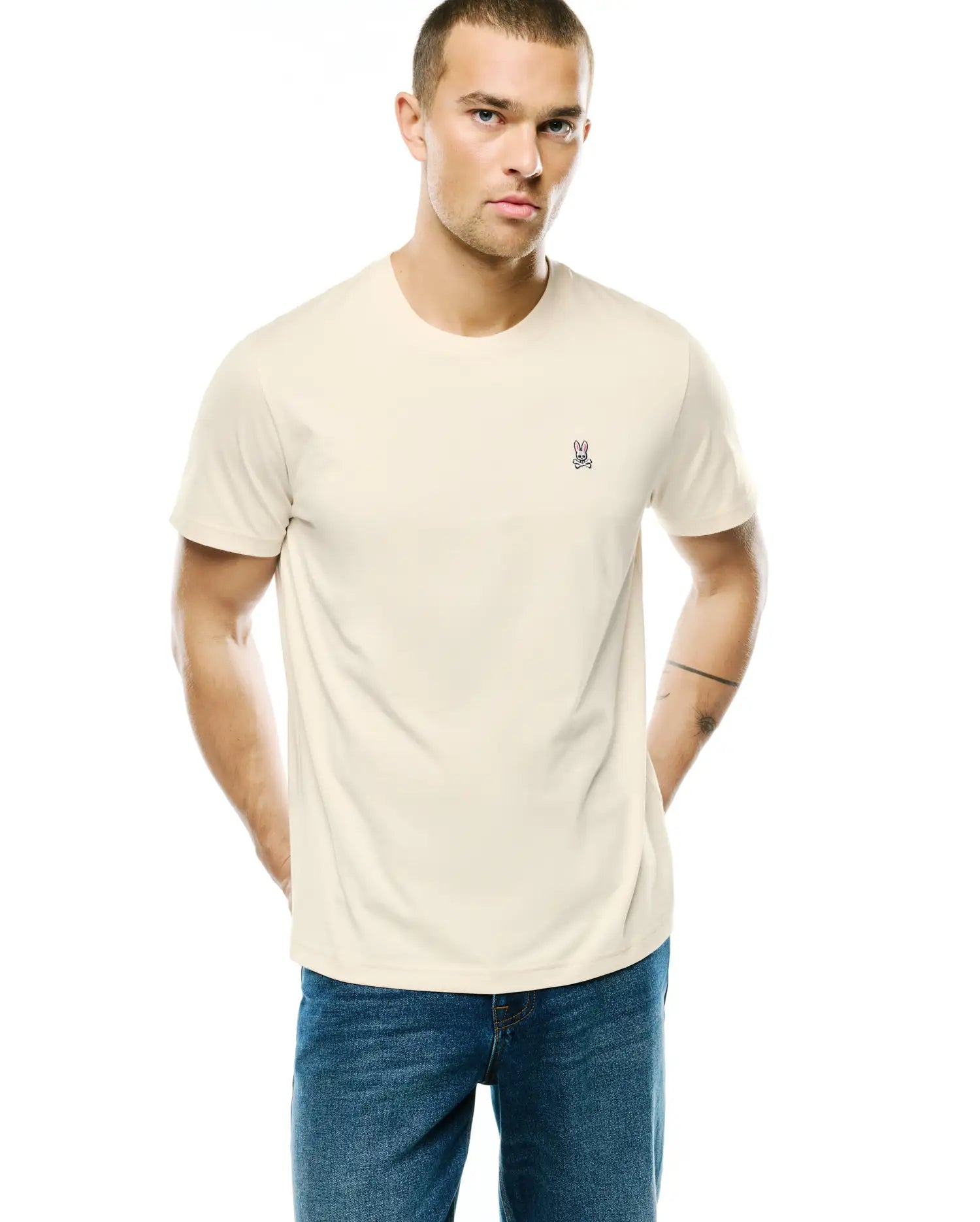 MENS CLASSIC CREW NECK TEE view 1
