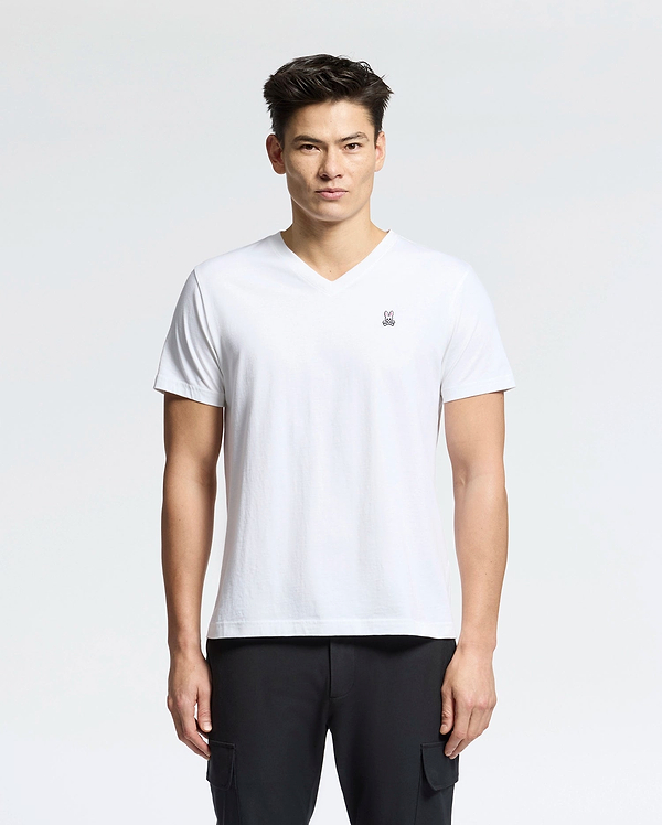 MENS CLASSIC V NECK TEE view 2